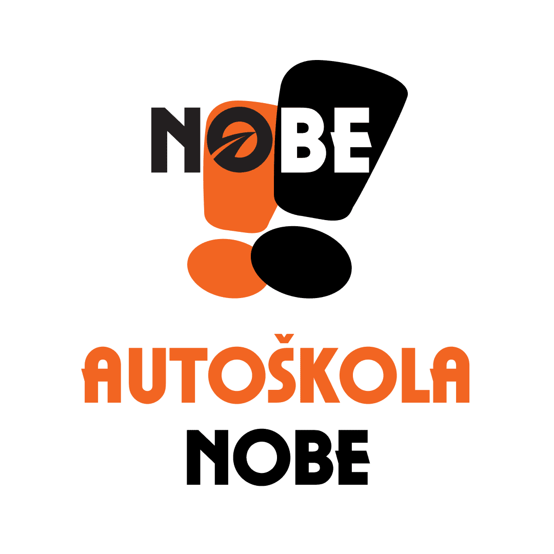 Logo symbol autoskola nobe vertical